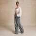 Women's Clothing Retro Distressed Denim Wide Leg Trousers Mid-Rise Light Blue Vintage Flare Jeans – Relaxed Wide-Leg Distressed Denim Pants For Women_ecoleips.com