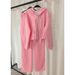Women's Clothing High End Online Celebrity Sportswear , Spring And Autumn Casual Fashion, Pink Sweater, Two Pieces_ecoleips.com