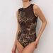 Women's Smart Sunscreen Swimsuit Quick Drying Cross-Border Swimwear European Style Sexy Vacation Beach Dress Polyester_ecoleips.com