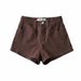Aria Basics Aria Basics Women's Denim Shorts Summer New Korean Style Stretchy European And American Tight Hip-Lifting Petite Spring Versatile_ecoleips.com