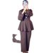 Verve 2025 Autumn Dubai Muslim Top And Pants Two-Piece Set_ecoleips.com