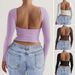 2026 European And American Cross-Border 2024 Autumn/Winter Y2K Women's Fashion Slim-Fit Round-Neck Knitted_ecoleips.com