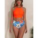 Aria Basics 2025 New European And American Bikini High-Waisted Tummy-Covering Two-Piece Sports Swimsuit For Women_ecoleips.com