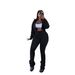 Women's Fleece-Lined Hooded Zip-Up Tracksuit Set – Slim Fit Drawstring Waist Joggers & Cropped Jacket (S-XXL, 6 Colors) | Streetwear Athleisure_ecoleips.com