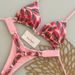 2026 Multi Colored Sexy Bikini Set European American Style High End Cross Design Fashionable Two Piece Swimsuit for Women_ecoleips.com