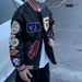 Women's Clothing Jacket High End Men's And Women's Casual Jacket Baseball Jacket PU Leather Loose Top Coat_ecoleips.com