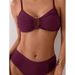 Women's Push-Up Bikini Set – Backless & Sexy Two-Piece Swimsuit In Burgundy, Royal Blue & More (S-L)_ecoleips.com