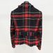 Women's Checkered Tweed Belted Blazer – Slim Fit Spring Jacket With Lapel Collar & Long Sleeves, Office-to-Dinner Elegant Coat_ecoleips.com