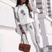 Women's Clothing Fashionable Casual Two Piece Set Dandelion Print American Export Clothing For Hot Selling_ecoleips.com