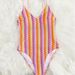 Women's Clothing One Piece Swimsuit Women's Swimwear From Europe And America Small Floral Print Swimsuit Set Retro Sexy Hot Girl_ecoleips.com