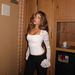 European And American Cross-border 2026 Spring-summer New Square-neck Lace Bell-sleeve Slim-fit Elegant Top For_ecoleips.com