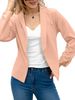 2025s Women's 2025 Autumn Fashion Coat Double Layered Flip Collar Small Suit_ecoleips.com
