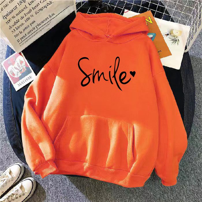 Women's clothing 2023 new autumn letter hooded loose ladies sweatshirt women's tops _ecoleips.com