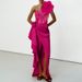 Women's Clothing One Piece Swimsuit Set With Large Flower Decoration On Chest For Women Swimsuit New Style_ecoleips.com