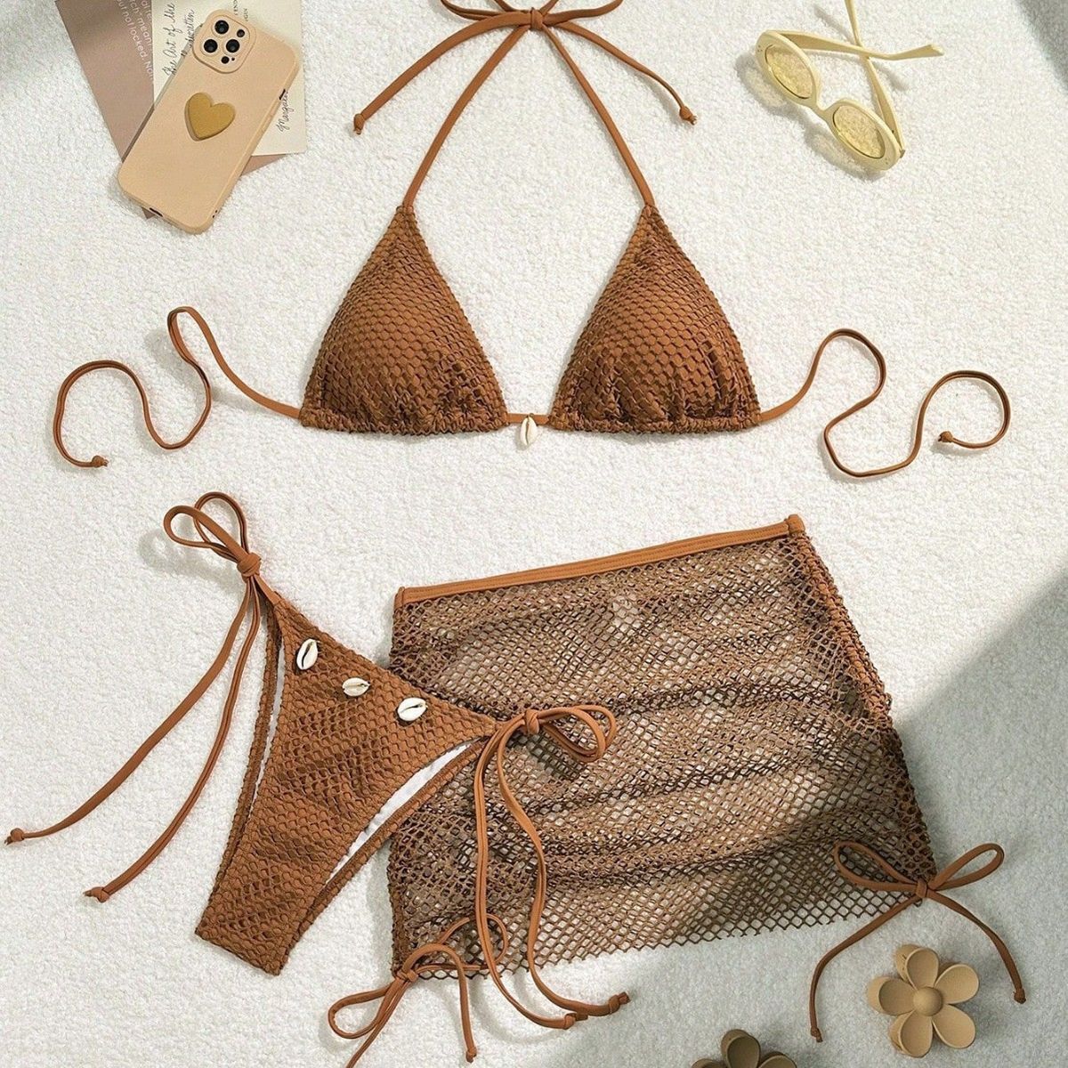Europan And Amrican Cross-Bordr Trad Swimwar Thr-Pic St Two-Pic Bikini 2025 Womn's Swimsuit_ecoleips.com