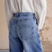 Women's Clothing Retro Wide Leg Jeans Women's Embroidered Stretch Straight Pants Casual Trousers_ecoleips.com