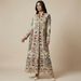 Cross-border Muslim Robe, Middle Eastern Printed For Women, New Vintage Spring European And American Ethnic Style_ecoleips.com