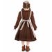 Halloween Cinderella Maid Costumes, Stage Play, Pastoral Farm Maid Civilian Poor Play Clothes Holiday Costumes_ecoleips.com