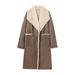 New Women's Clothing, Long Coat On Both Sides, Cardigan Coat_ecoleips.com