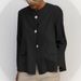 "Premium Women's Shacket – Elegant Autumn & Winter Overshirt Jacket In Solid Colors | Versatile Layering Staple For Casual & Chic Outfits_ecoleips.com