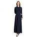 Verve Women's Muslim Abaya Dress Loose Plus Size Outerwear_ecoleips.com