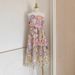 Elegant French-Inspired Embroidered Lace Cocktail Dress With 3D Floral Details - A-Line High Waist Strapless Midi Dress For Women_ecoleips.com