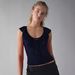 Cross-border Spring-summer Unique Beautiful V-neck Tie-back Tank For Women, Ruffled Sleeveless Sweet And Spicy Style_ecoleips.com