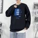 Women's round Neck Fleece Lined Sweatshirts Casual Loose Thickened Stylish Fashionable Versatile Tops for Spring Autumn Winter_ecoleips.com