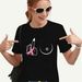 Middle Finger Breast Cancer Shirt for Women Clothing Warrior Shirt Motivational T-shirts Short Sleeve Tee Shirt Women's Clothes._ecoleips.com