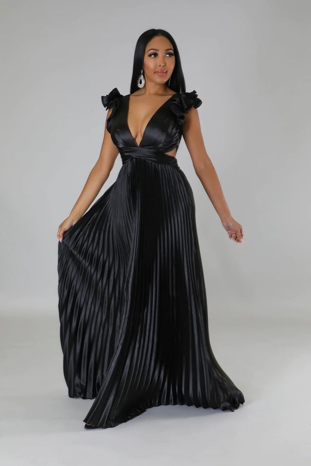Women's Clothing Banquet Engagement Evening Dress Skirt Female Temperament Bridesmaid Dress Art Exam Host Dress Long Skirt_ecoleips.com