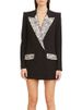 K Fashionable New Handmade Gorgeous Heavy Industry Nail Bead Inlaid Diamond Slim Fit Mid Length Suit Jacket_ecoleips.com