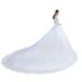 Women's Clothing One Shoulder Wedding Dress Bride New Long Tail Dream Princess Korean Style Long Sleeve Slim Wedding Dress_ecoleips.com