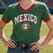Style Football Jersey Short Sleeve T-Shirt – Breathable Polyester, V-Neck, Trendy Print For Sports & Casual Wear_ecoleips.com