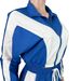 Women's Clothing Women's Style Color Blocked Zip Up Cardigan And Wide Leg Drawstring Sports Pants Two Piece Set_ecoleips.com