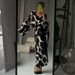 Aria Basics Cross-border Women's Clothing 2026 New Satin Pajamas Women, Spring Plus-size Three-quarter Sleeve Cool-feel Robe,_ecoleips.com
