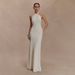Women's Halter Neck Backless Bodycon Dress – Elegant Solid Color Slim-Fit Maxi Gown For Evening & Special Occasions_ecoleips.com