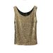 New Women's Clothing Sexy Women's Suit With Sequined Vest Undershirt And Sparkling Mesh Top Glittering Form-Fitting Party Outfit_ecoleips.com