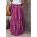 Women's Clothing New Skirt Loose Casual High Waist Long Skirt_ecoleips.com