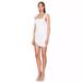 Sequin Bodycon Midi Dress For Women, Sparkling Party Clubwear, Elegant Square Neck Sleeveless Glitter Dress_ecoleips.com