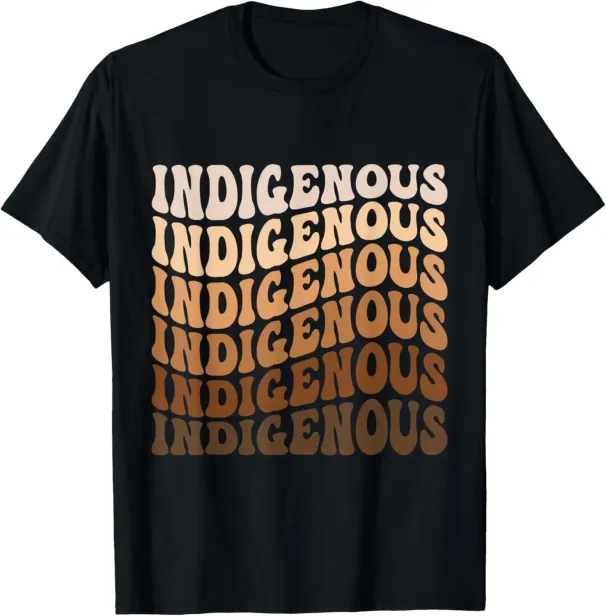 Women's T-Shirts NEW Native Heritage American Indian Indigenous T-Shirt - MADE IN USA_ecoleips.com