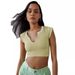 Bestseller Y2K Summer Ultra-Short Sexy Hot Girl BM Top Knitted Ribbed Base Layer Pure Desire T-Shirt_ecoleips.com