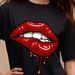 Women's Pure Cotton Round Neck Short Sleeve T-Shirt Sweet Fresh Print Youthful Loose Slimming Casual Comfortable Top_ecoleips.com