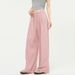 Ice Silk Yamamoto Wide-Leg Pants For Women, Summer 2026 New High-Waisted Loose Straight Casual Pants, Versatile Tencel_ecoleips.com