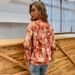 Voya Women's European And American Loose Daisy Ins Casual Hoodie Loose Long Sleeved Tie Dye Texture Hoodie For Women_ecoleips.com