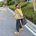 girl Winter New Workwear Down Cotton Jacket For Women Korean Style Loose Design Couple Small Size Thickened Windbreaker Coat_ecoleips.com