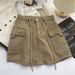 ng2510292 Plus Size Pure Desire Slim High Waist Denim Women 2025 Summer Hot Girl Fashion Retro Slimming Short Skirt_ecoleips.com