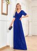 Sexy Mermaid Evening Dress V-Neck Sleeveless Sequin Gown Bodycon Formal Dress With Rhinestone Details Elegant Bridesmaid Party Wear For Women_ecoleips.com