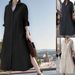 Women's Clothing Color Long Sleeved Cardigan Shirt Casual Loose Irregular Slit Cotton And Linen Long Skirt_ecoleips.com