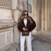 Aria Basics European And American Autumn Winter New Foreign Trade Cross-Border Women's Clothing Fox Black Coat Fur Jacket Hot_ecoleips.com