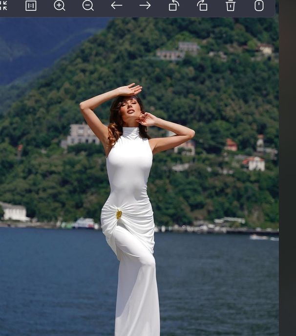 Women's Sleeveless Ruched Spliced Mid Neck Slim Bodycon Long Dress European American Style Solid Color New Elegant_ecoleips.com